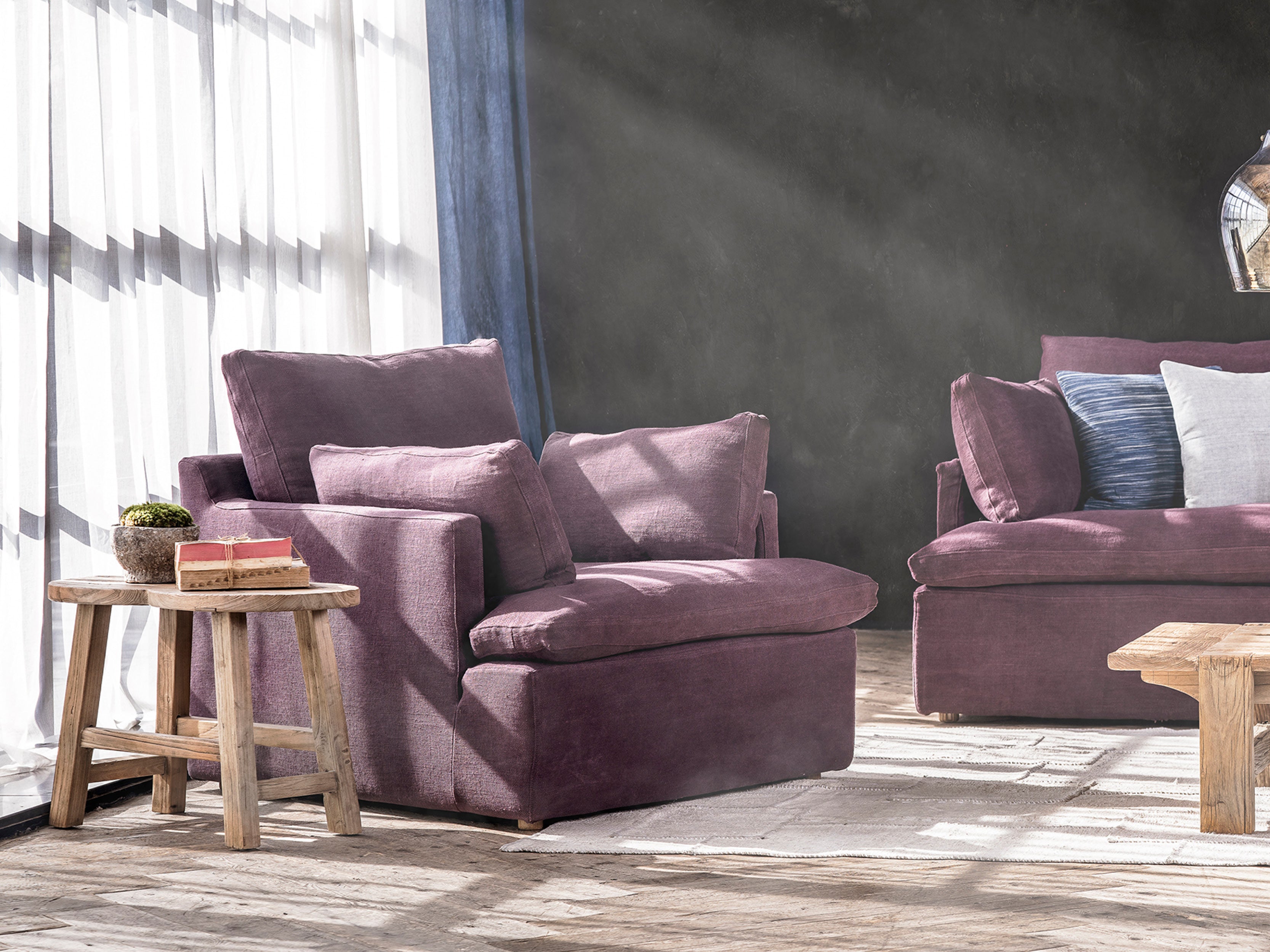 Premium Nest Lounge Chair - Modern Comfortable Accent Chair for Living Room, Bedroom & Office - Perfect for Relaxing, Reading & Napping