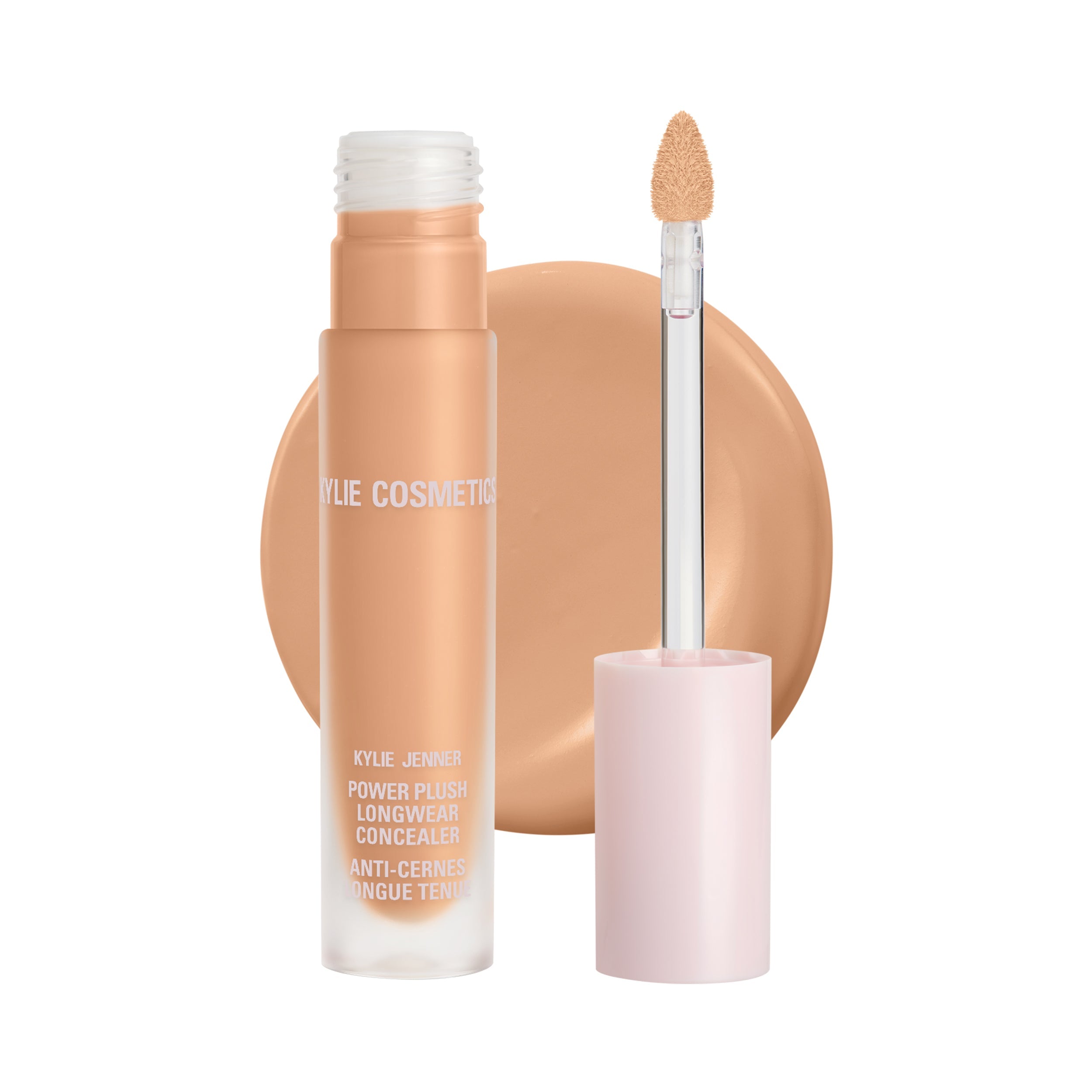 Long-lasting Power Plush Concealer - Full Coverage & Hydrating for Flawless Skin | Perfect for Daily Makeup & Special Occasions