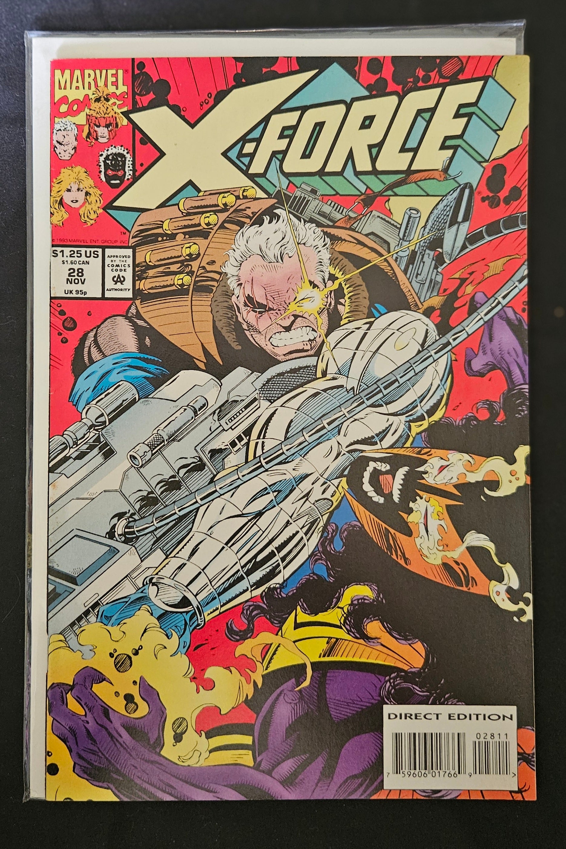 X Force #28 Marvel Comics (February 1994) - Rare Collectible Comic Book for Superhero Fans & Comic Collectors | Perfect for Display, Gifts & Investment