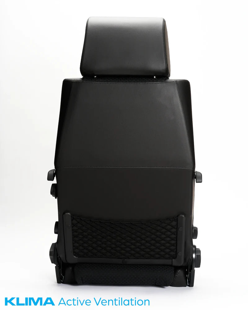Scheel Mann Vario F XXL Climate Active Ventilation Seat - Premium Motorcycle Comfort for Long Rides & Hot Weather Adventures