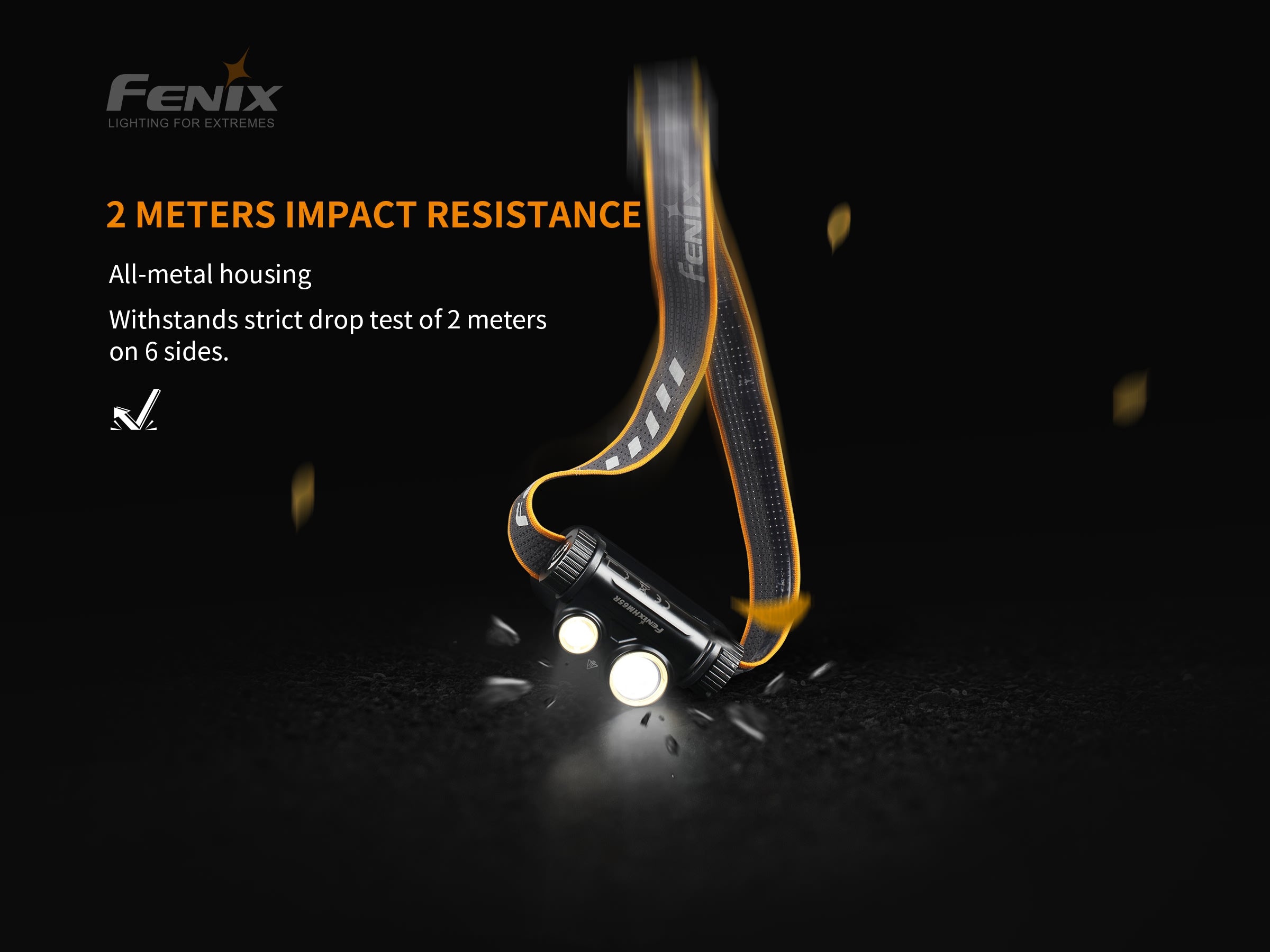 Fenix HM65R Rechargeable LED Headlamp - 1400 Lumens Bright Waterproof Headlight for Camping, Hiking & Outdoor Adventures