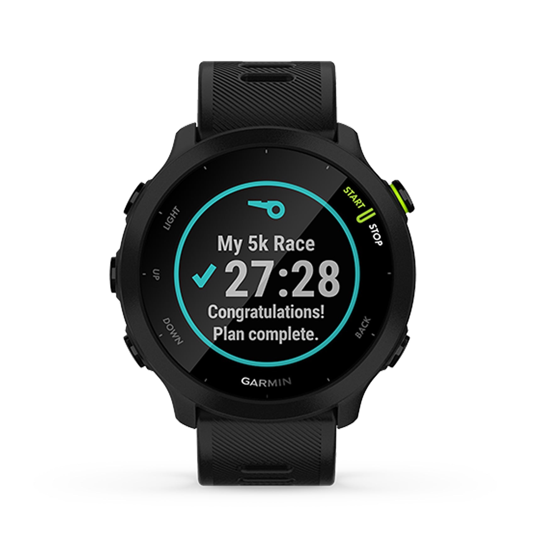 Garmin Forerunner 55 GPS Running Watch with Heart Rate Monitor - Lightweight Smartwatch for Men & Women - Track Distance, Pace, VO2 Max - Perfect for Jogging, Training & Fitness Tracking