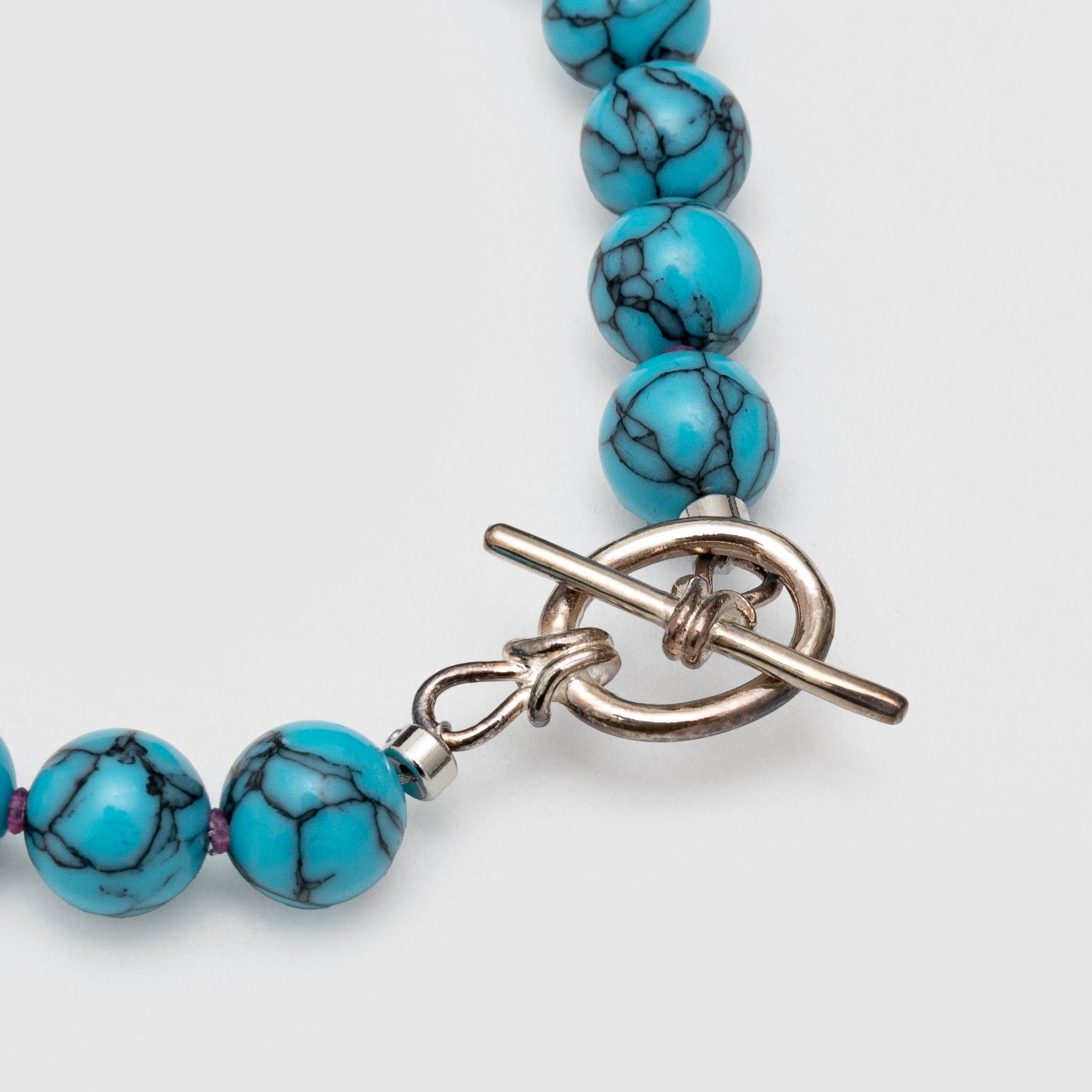 Turquoise Beaded Bracelet for Women - Handmade Boho Chic Jewelry for Casual Wear & Gift Giving
