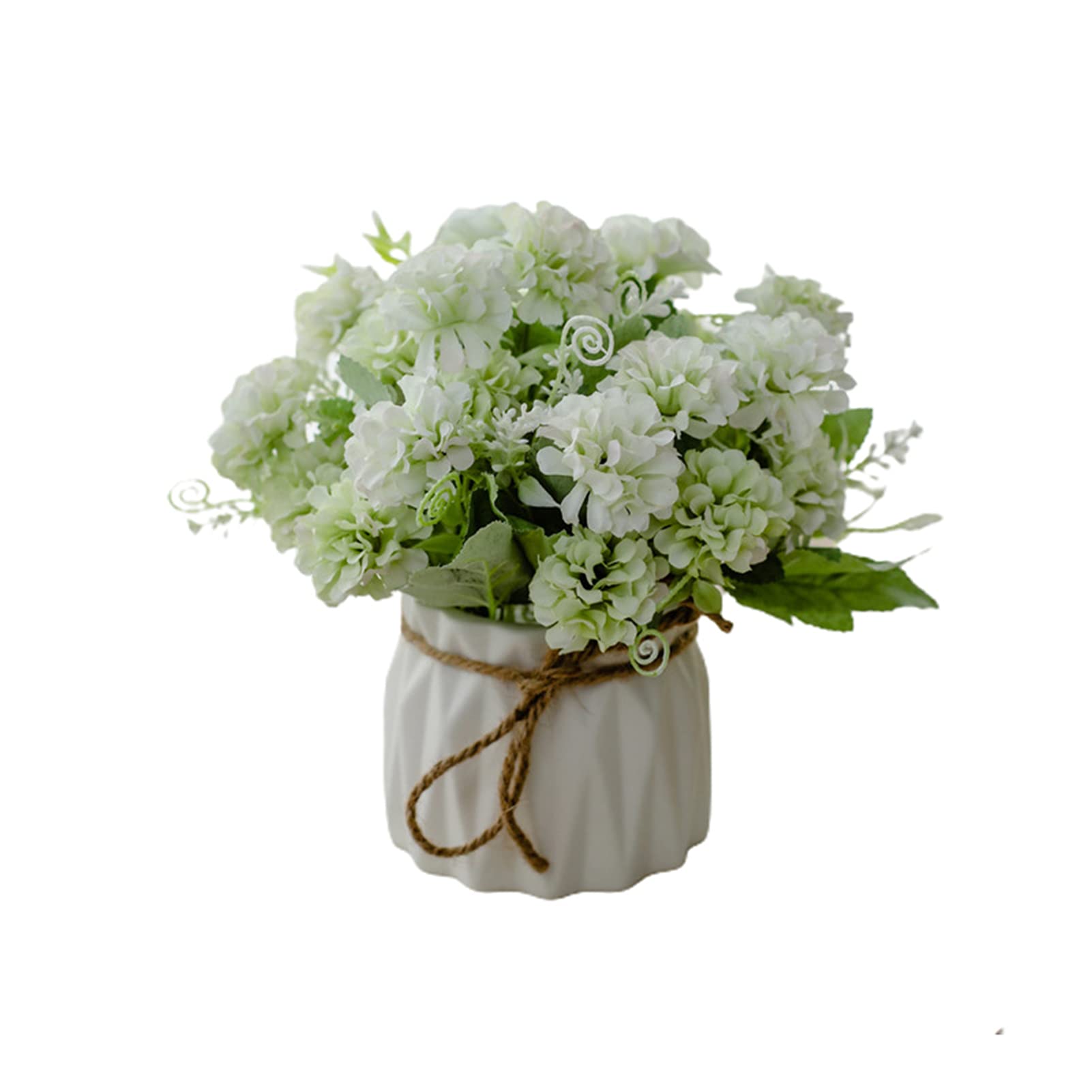 01SHIRTS Artificial Flower Vase - Decorative Floral Pot for Fake Flower Bouquet, Home & Office Desktop Decor | Perfect for Centerpieces, Wedding Decorations & Gift Ideas