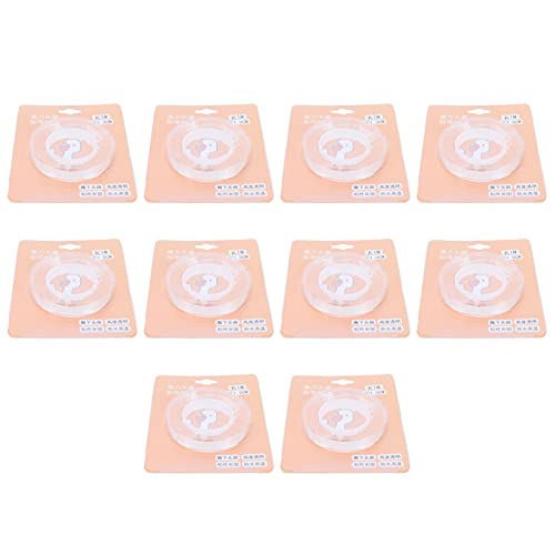 10Pcs Washable Transparent Stick Tape - Seamless Adhesive for Home & Office Use - Perfect for Fixing Items, Organizing Wires & Securing Decorations