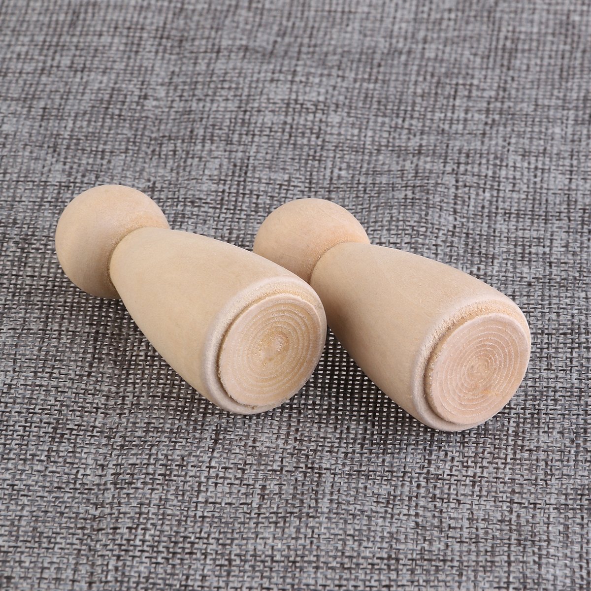 10pcs Blank Wooden Cake Toppers for DIY Wedding, Birthday Party Decorations - Customizable Cake Decor for Special Occasions