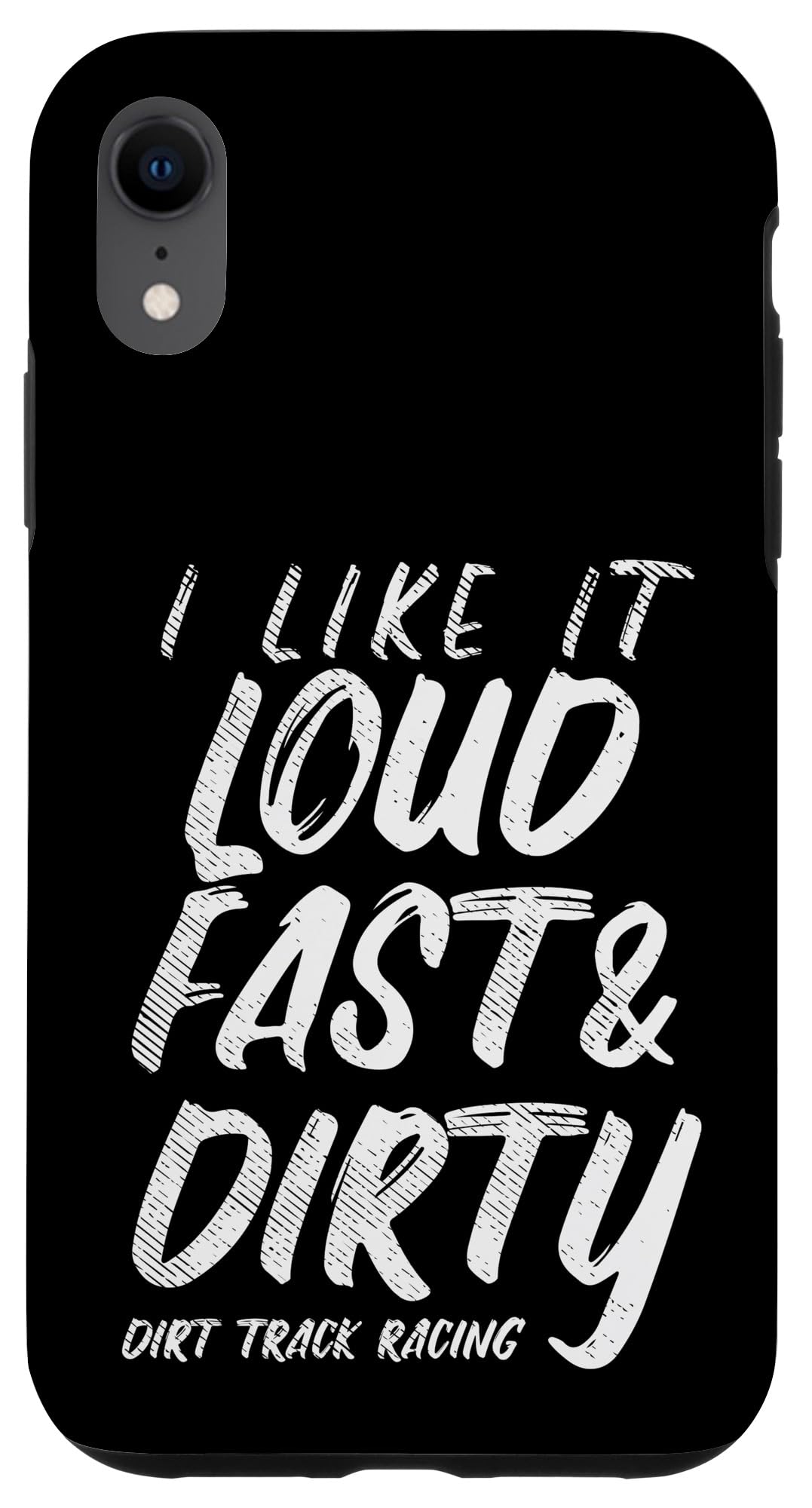 iPhone XR Case - Funny Motocross Bike & Dirt Track Racing Design - Perfect Gift for Racing Enthusiasts | Great for Outdoor Adventures & Motorcycle Riders