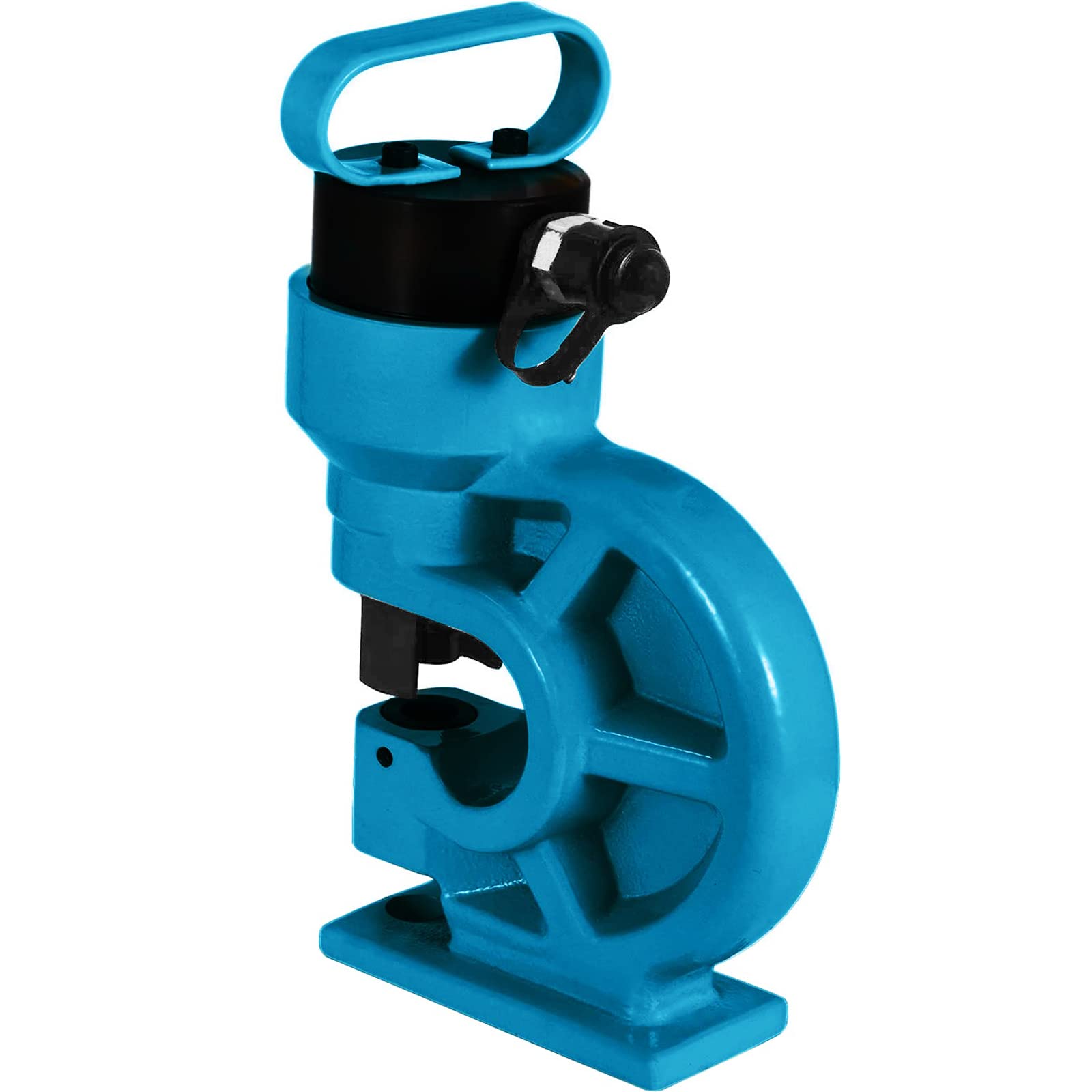 Happybuy CH-60 Hydraulic Hole Punching Tool - 31T Heavy Duty Hole Digger & Force Puncher for Iron Plate, Copper Bar, Aluminum & Stainless Steel - Perfect for Metal Fabrication, Electrical Installations & DIY Projects