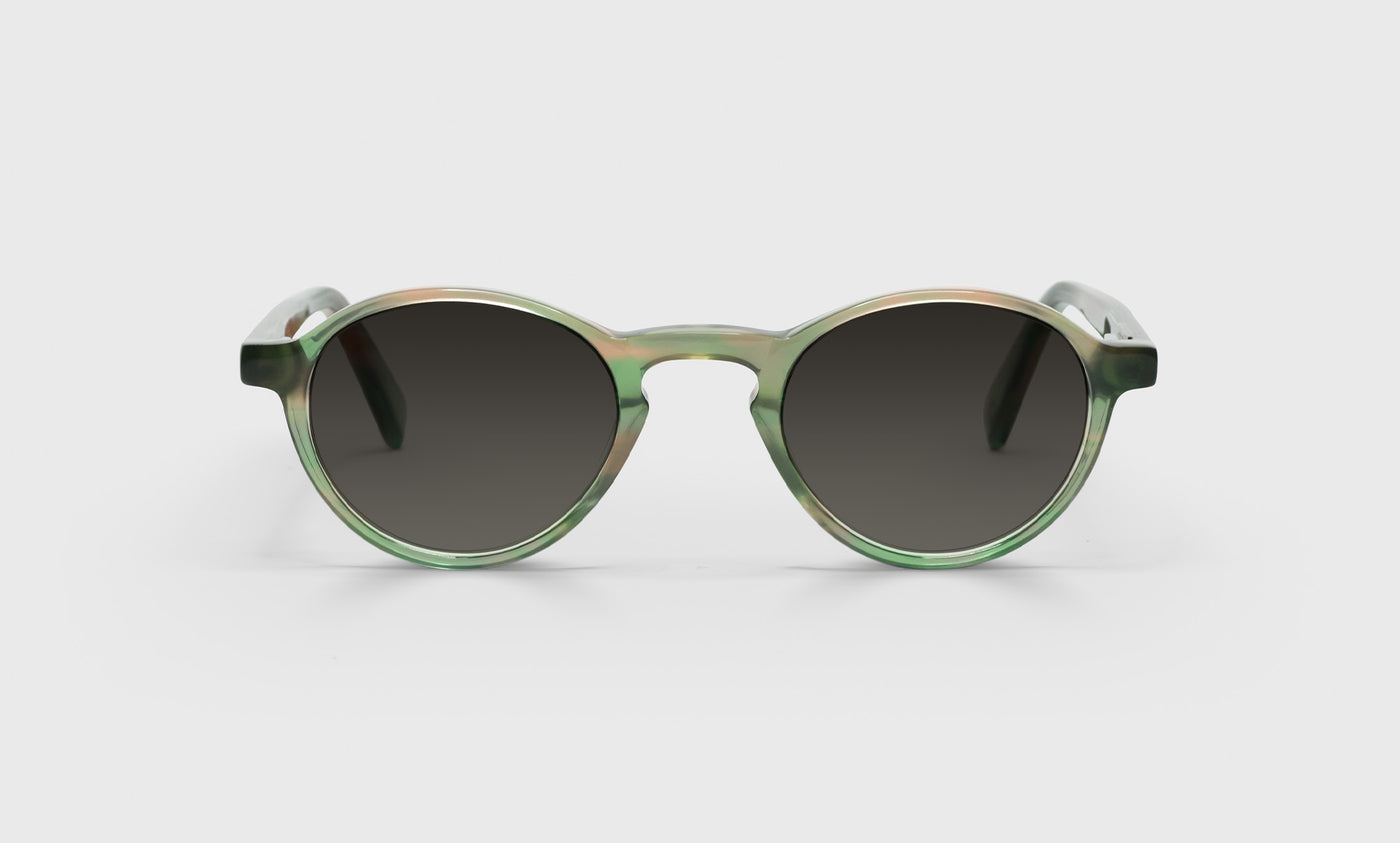 Board Stiff Narrow Color 17 Olive Green Demi Front and Temples Eyeglass Frames - Perfect for Reading, Work & Everyday Wear