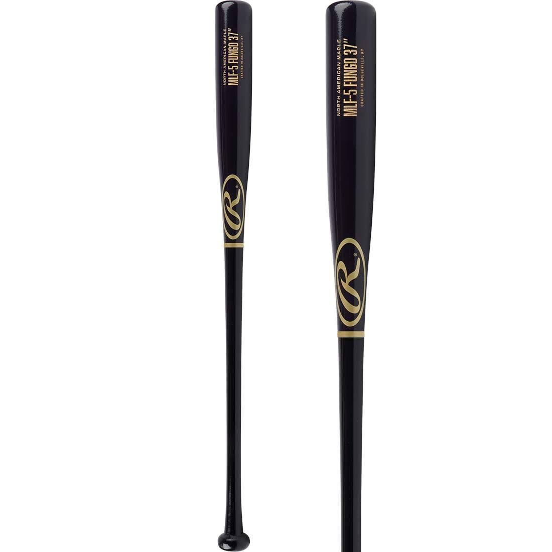 Rawlings 37 Inch Maple Fungo Bat MLF5 - Professional Baseball Training Bat for Coaches & Players - Perfect for Soft Toss, Batting Practice & Fielding Drills