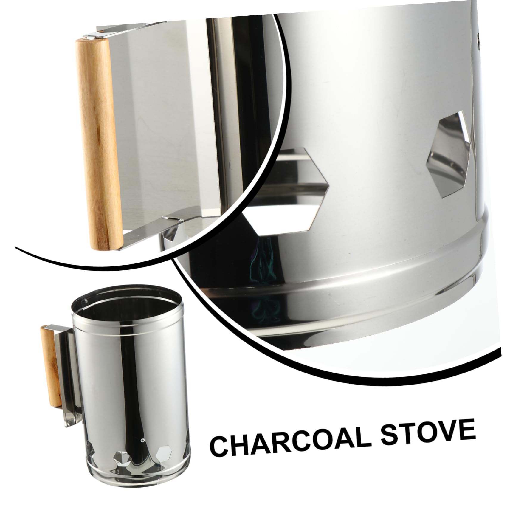 Premium Hemoton Charcoal Chimney Starter – Fast & Efficient BBQ Fire Starter for Outdoor Grilling, Smoking & Camping – Perfect for Gas Grills, Smokers & Charcoal BBQs