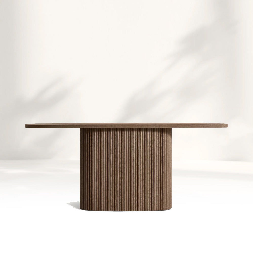 Modern Mulholland Wood Console Table - Entryway Sofa Table with Storage Shelf | Perfect for Hallway, Living Room & Home Decor