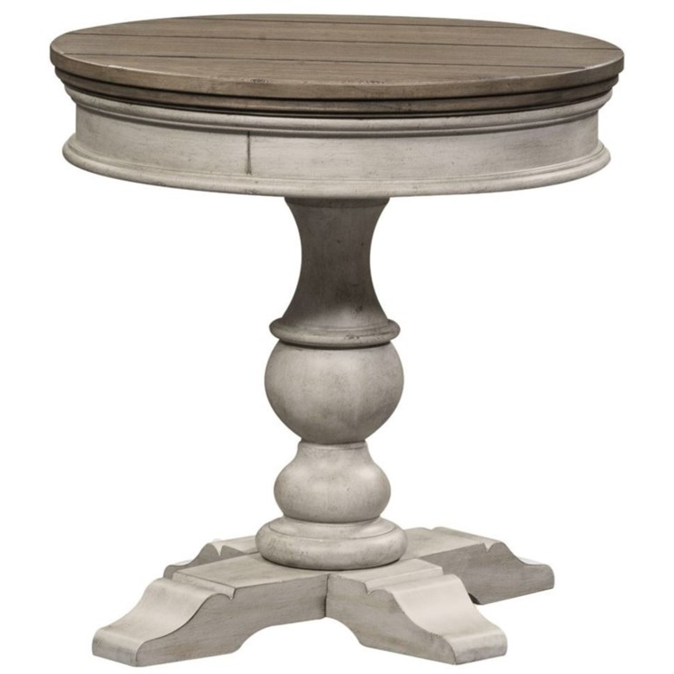 Heartland Side Table - Modern End Table with Storage Shelf for Living Room, Bedroom, or Office - Perfect for Holding Lamps, Books & Decor