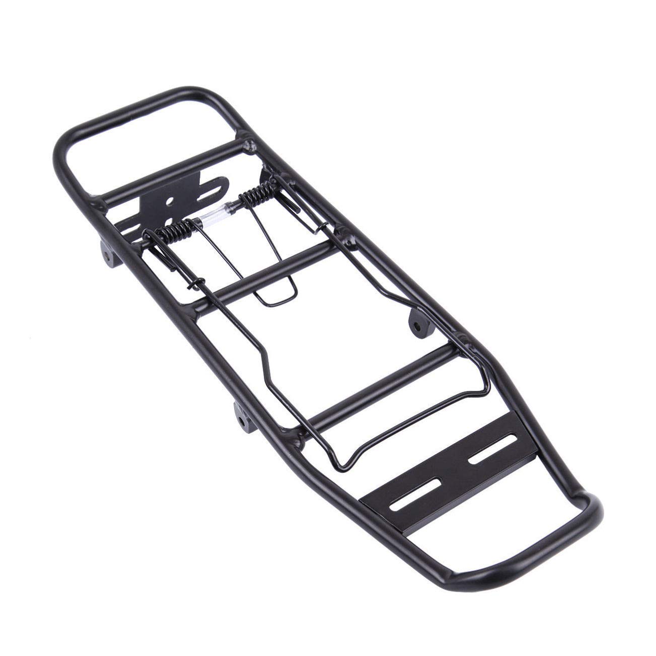 **Garneck Universal Bike Rear Rack - Durable Bicycle Cargo Carrier for Road & Mountain Bikes - Perfect for Commuting, Shopping & Beach Rides**