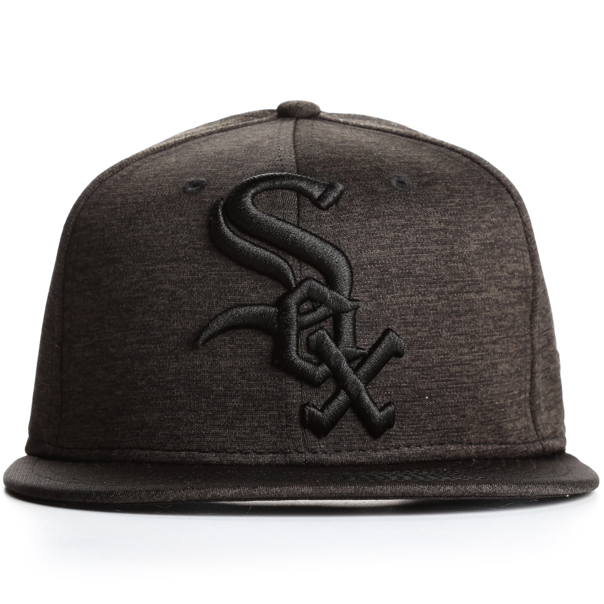 New Era 9Fifty Mega Tone Chicago White Sox Snapback Cap - Charcoal Heather - Official MLB Baseball Hat for Men & Women - Perfect for Sports Fans, Streetwear & Casual Outfits