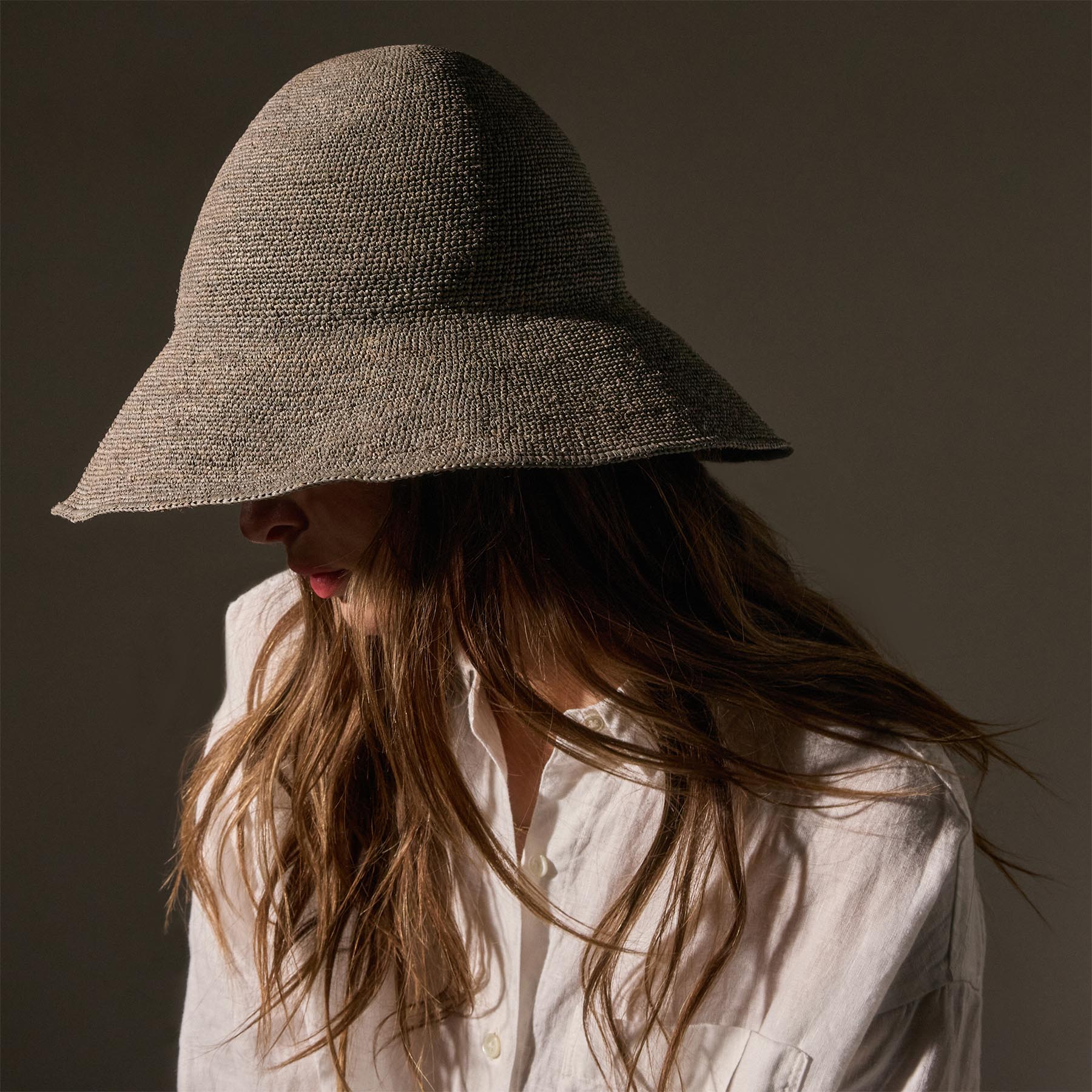 Janessa Leone Teagan Sage Hat - Women's Wide Brim Sun Hat for Summer Beach, Travel & Outdoor Activities