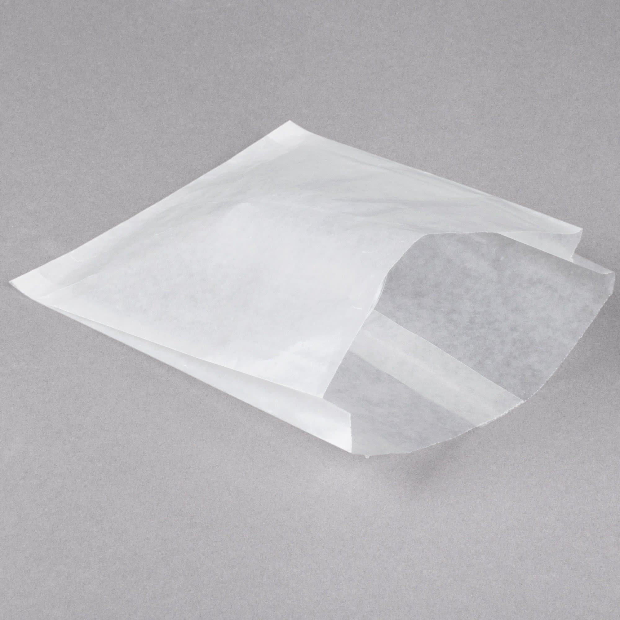 1000 Pack 6x7 Inch Flat Glassine Wax Paper Sandwich Bags - Eco-Friendly Food Storage for Lunch, Snacks & Bakery | Perfect for Sandwiches, Cookies & Deli Items