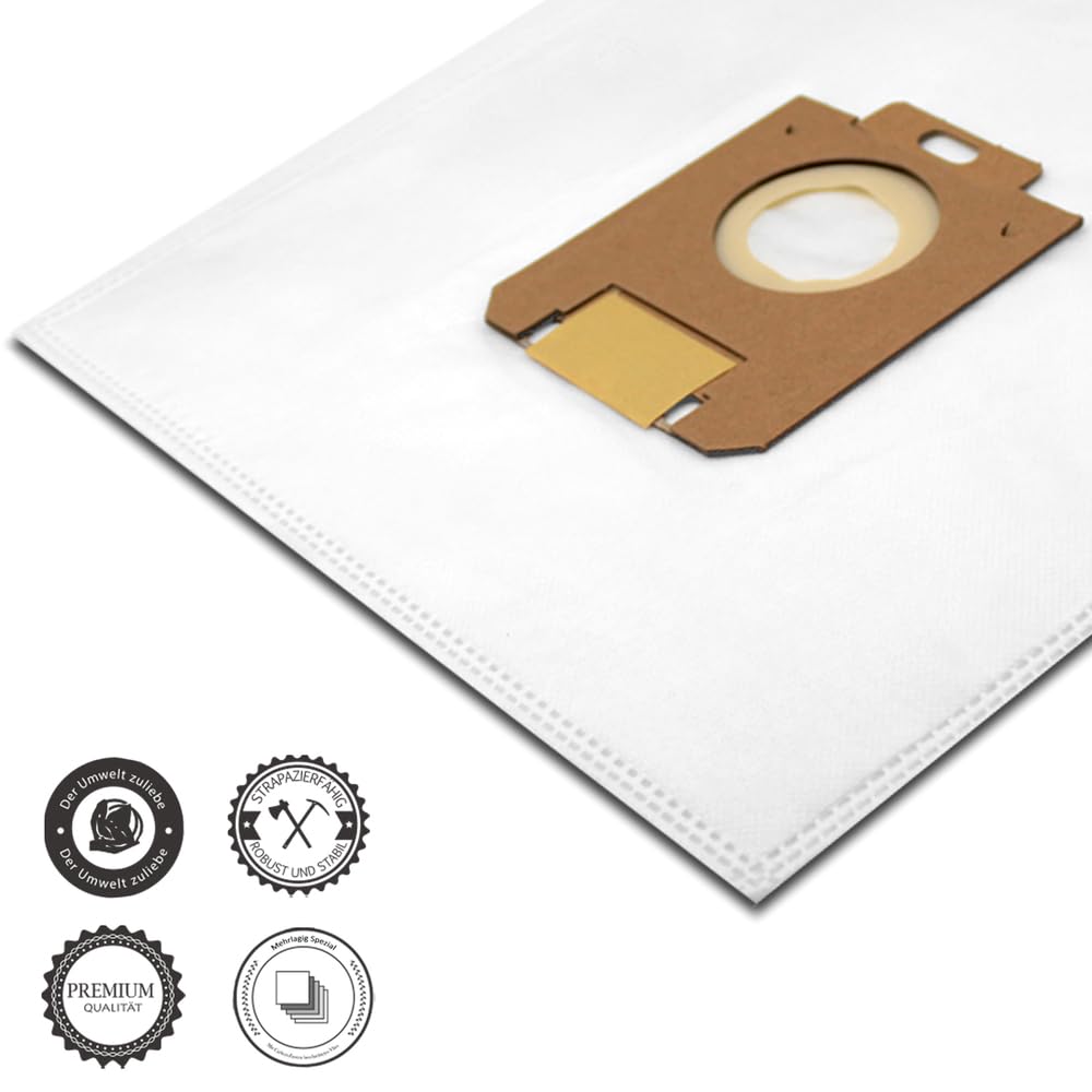 AEG-Electrolux AEC 7572 Clario Vacuum Cleaner Bags Replacement - 30 Pack with Filter - Compatible with Electrolux, Eureka, Sanitaire - Perfect for Home Cleaning & Pet Hair Removal