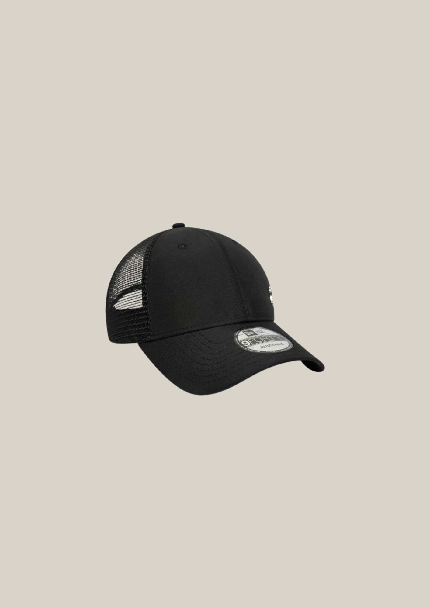 New Era 940 Trucker Cap - Black Adjustable Snapback Hat for Men & Women | Perfect for Sports, Outdoor Activities & Casual Wear