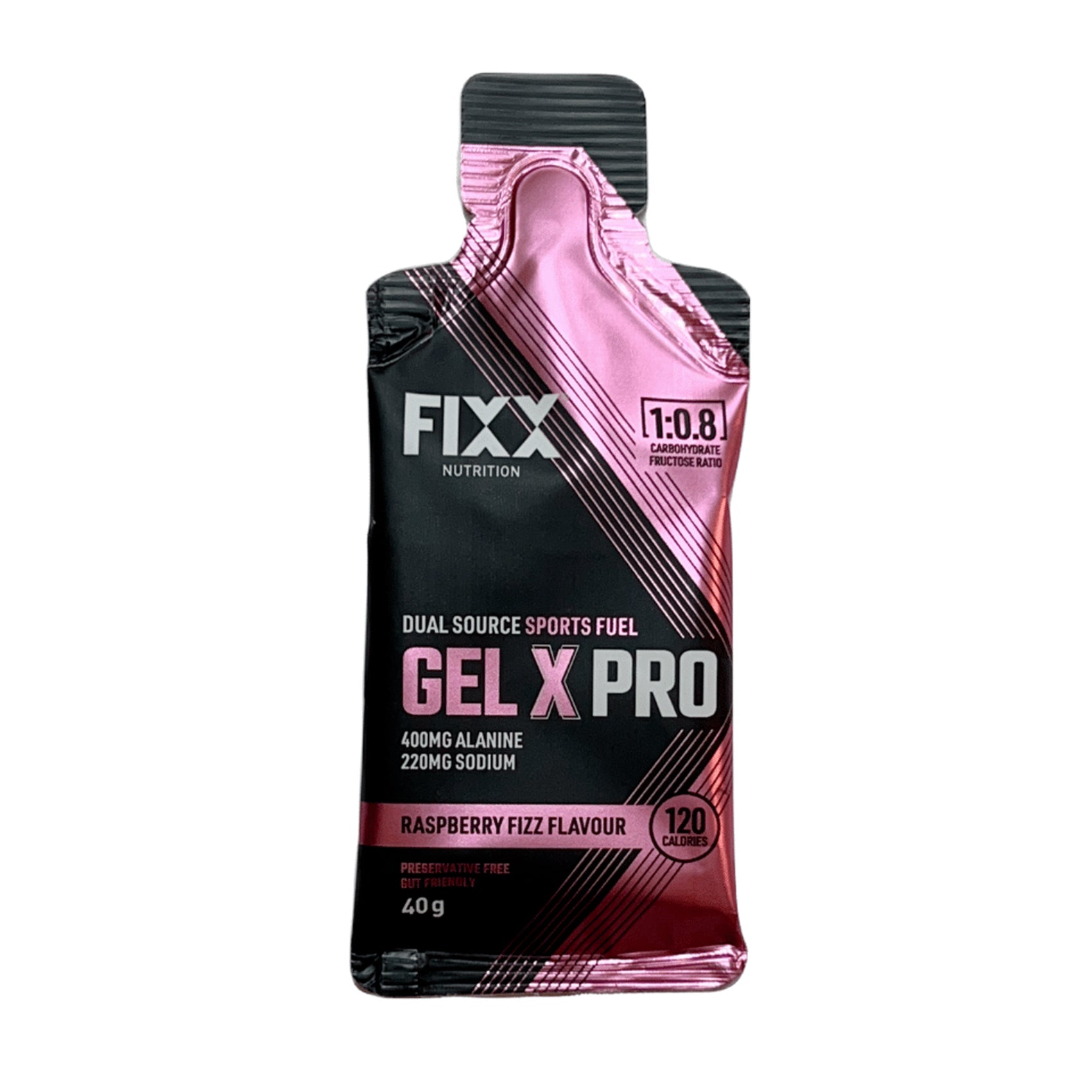 Fixx Nutrition Gel X Pro Energy Gel - Fast-Acting Carbohydrate Boost for Endurance Athletes | Ideal for Running, Cycling & Triathlon Training