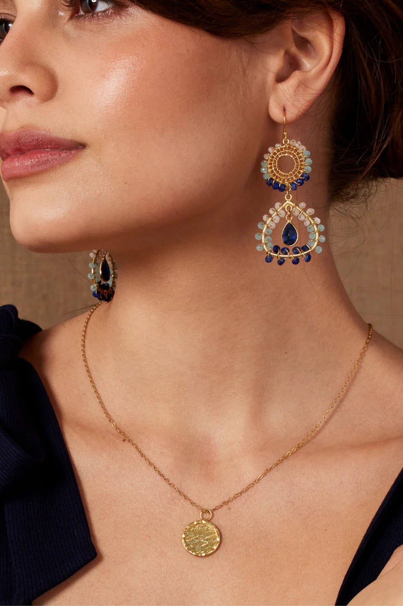 Florida Necklace | Elegant Gold Pendant for Women | Perfect for Beach Vacations & Summer Outfits