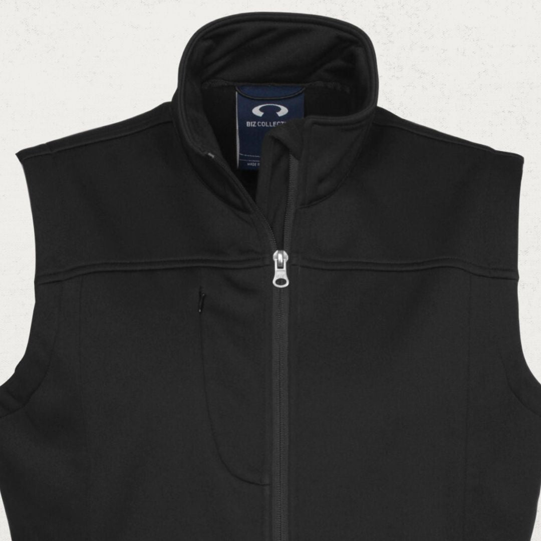 Men's Lightweight Softshell Vest - Windproof & Water-Resistant Outdoor Jacket for Hiking, Running, and Casual Wear
