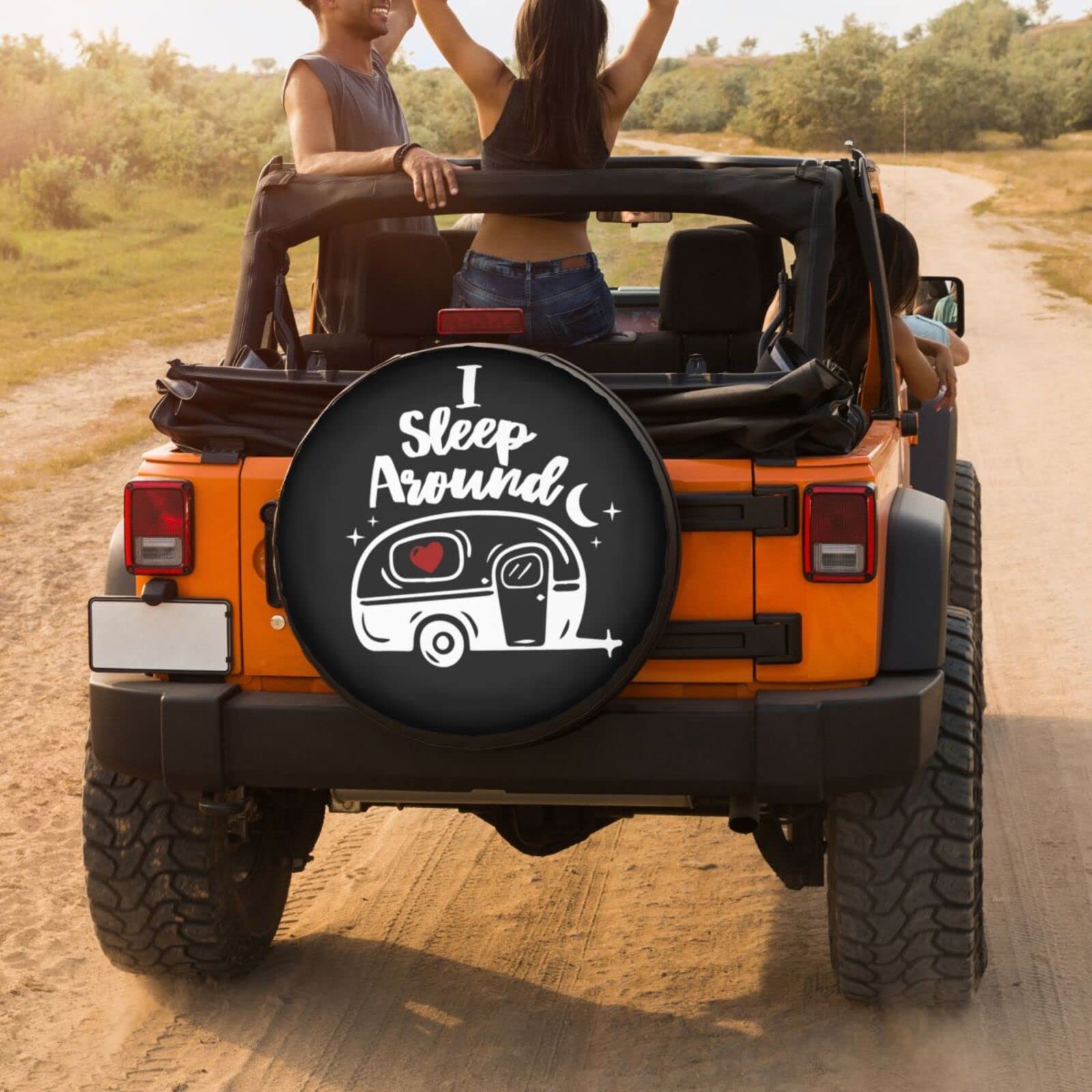 15 Inch Universal Spare Tire Cover - Dust-Proof Wheel Protector for Trailers, RVs, SUVs & Vehicles | Perfect for Camping, Road Trips & Outdoor Adventures