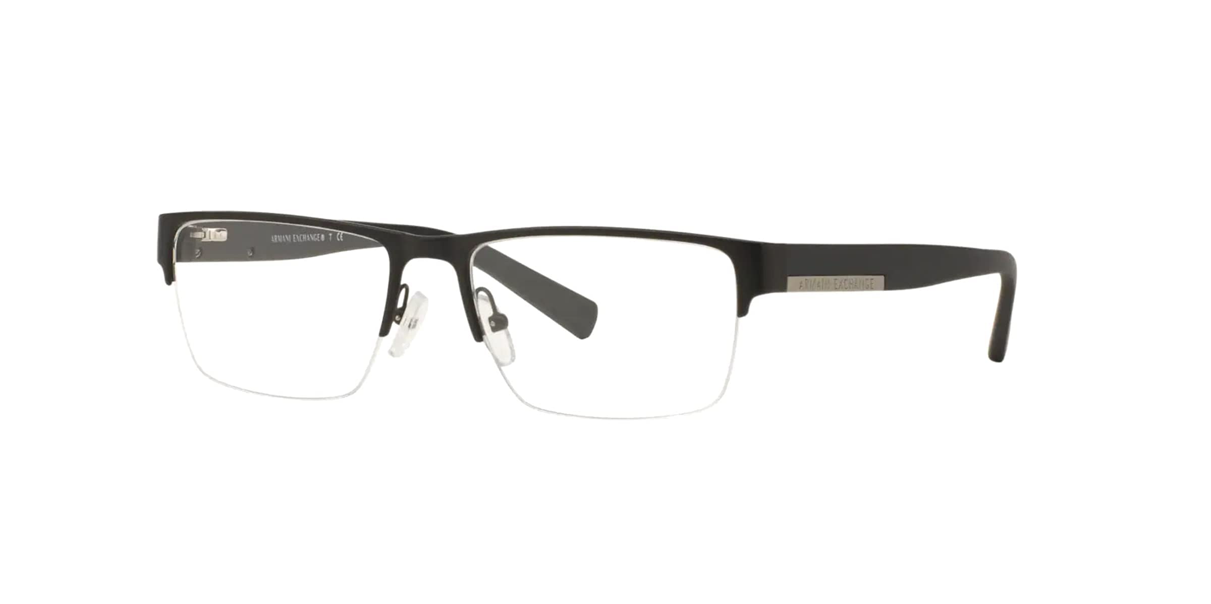 Armani Exchange AX1018 Men's Rectangular Prescription Glasses Frames - Lightweight & Durable Eyewear for Work, Driving & Everyday Use