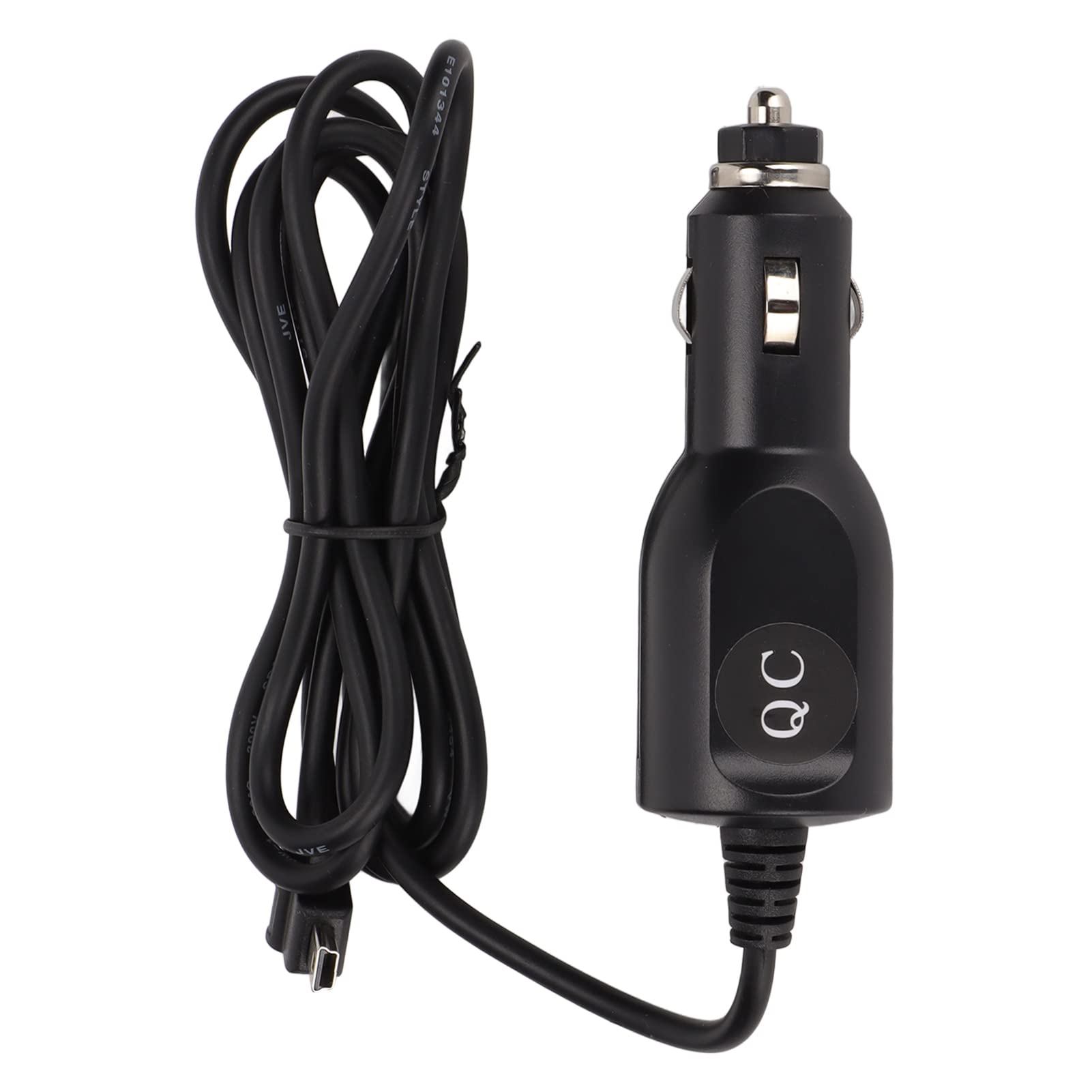 TomTom XL One GPS Car Charger - 1.5m 12V/24V Vehicle Power Charging Cable Replacement for TomTom GPS Devices | Perfect for Road Trips & Navigation