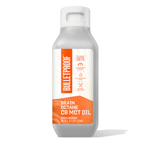 Premium Bulletproof Brain Octane C8 MCT Oil - 100% Pure Coconut Derived Ketones for Energy & Focus - Perfect for Keto Diet, Intermittent Fasting & Coffee Boost