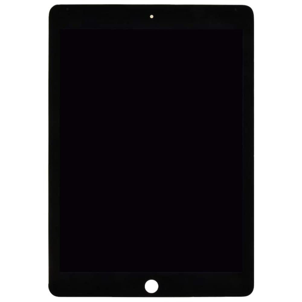 Refurbished LCD & Digitizer Assembly with Sleep/Wake Sensor for Apple iPad Air 2 - Black | Screen Replacement Part | Perfect for DIY Repairs & Device Restoration
