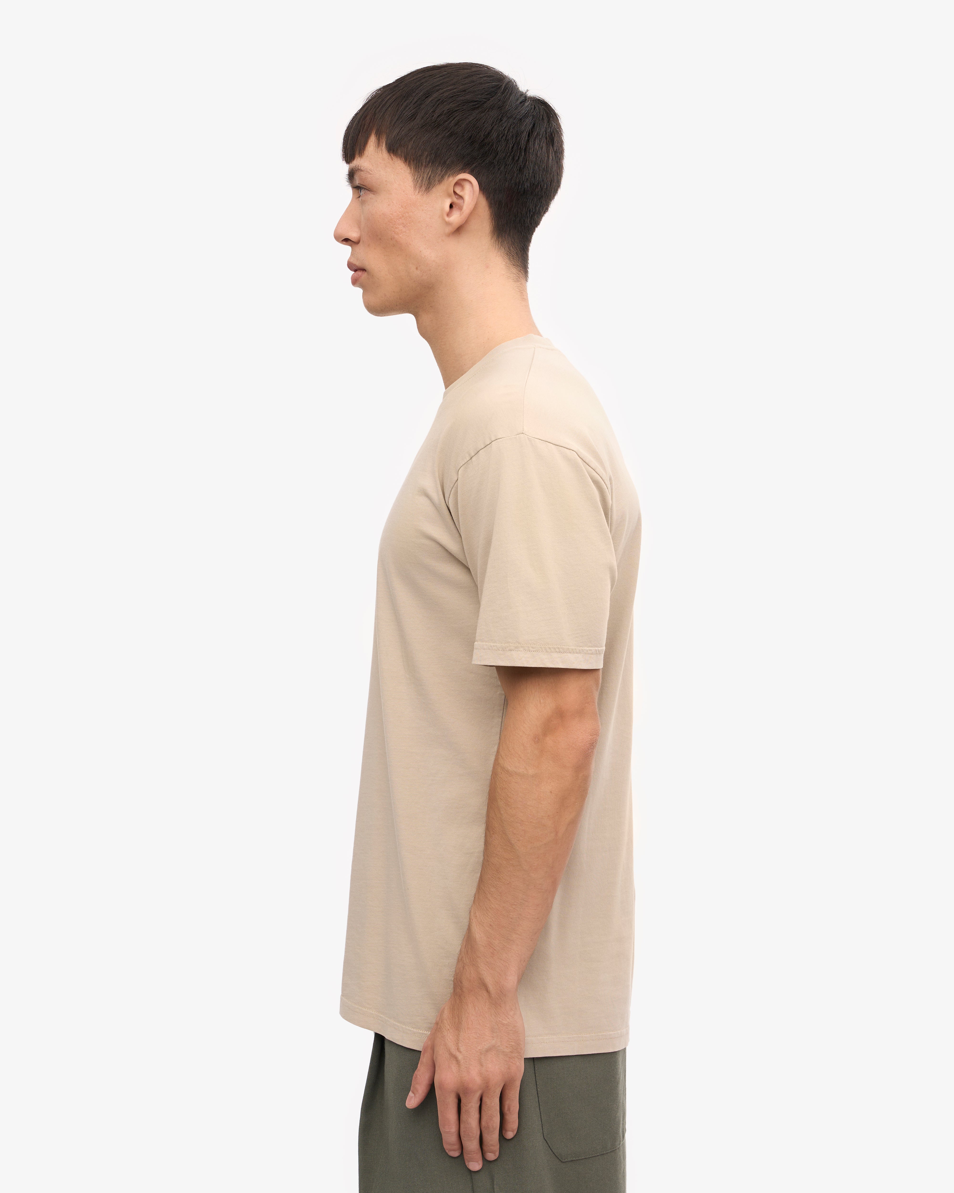Classic Organic Cotton T-Shirt for Men & Women - Soft & Comfortable Oyster Grey Tee - Perfect for Casual Wear, Outfits & Everyday Comfort