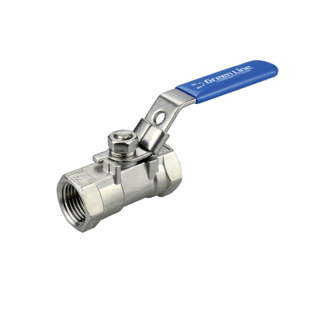 High Pressure 1000psi V401 Standard Port Stainless Steel Ball Valve - Ideal for Industrial, Plumbing & Water Treatment Systems
