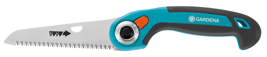 Gardena 135 P 8742 20 Folding Pruning Saw - Sharp High Carbon Steel Blade, Ergonomic Handle for Easy Cutting - Perfect for Tree Trimming, Gardening, and Outdoor Landscaping