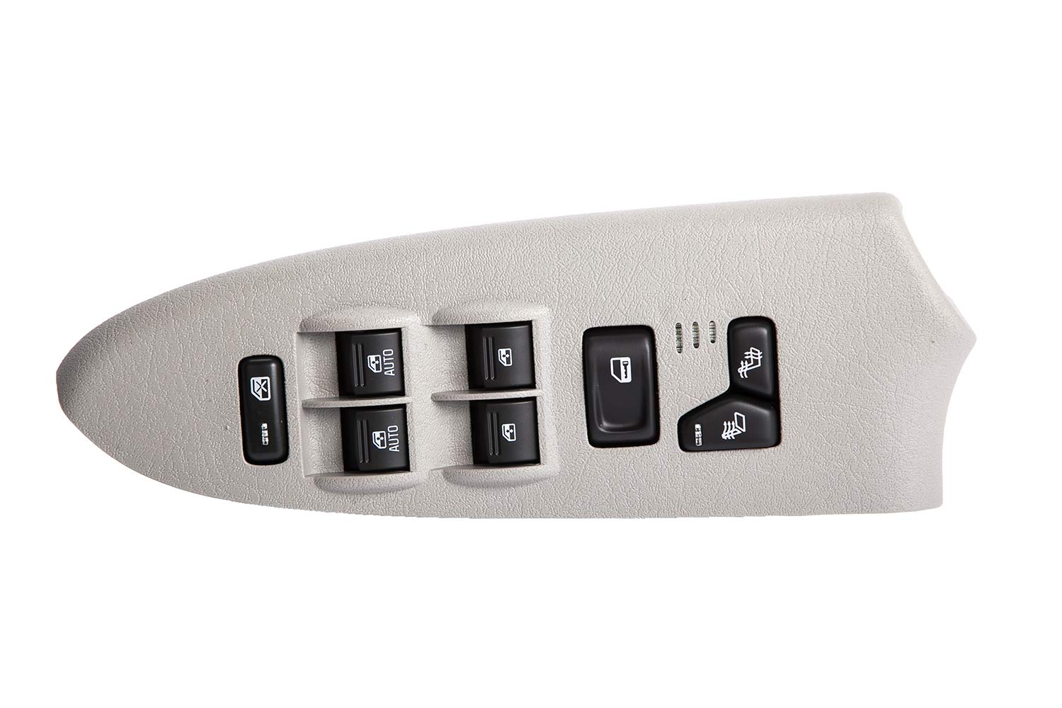 Genuine GM 25867001 Gray Driver Side Door Lock & Window Switch - Compatible with Chevy, GMC, Buick, Cadillac - Perfect for Car Door Repair & Window Control Replacement