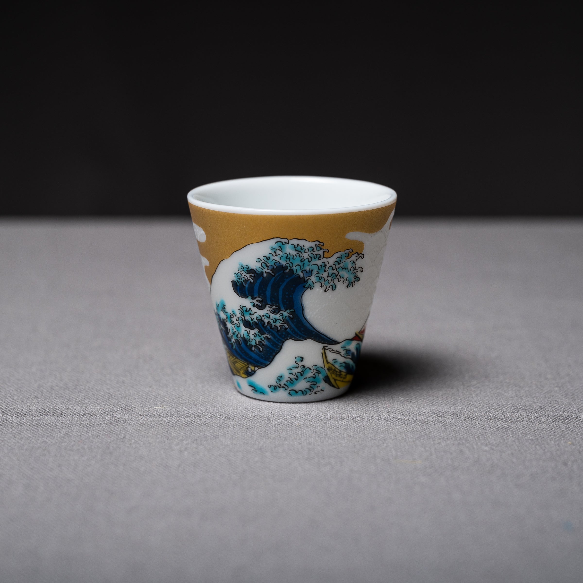 Kutani Design x Wakasa Porcelain Sake Cup Set - 30 Unique Japanese Ceramic Drinking Cups for Sake, Tea & Cocktails - Traditional Handcrafted Japanese Tea Ceremony & Home Bar Accessories