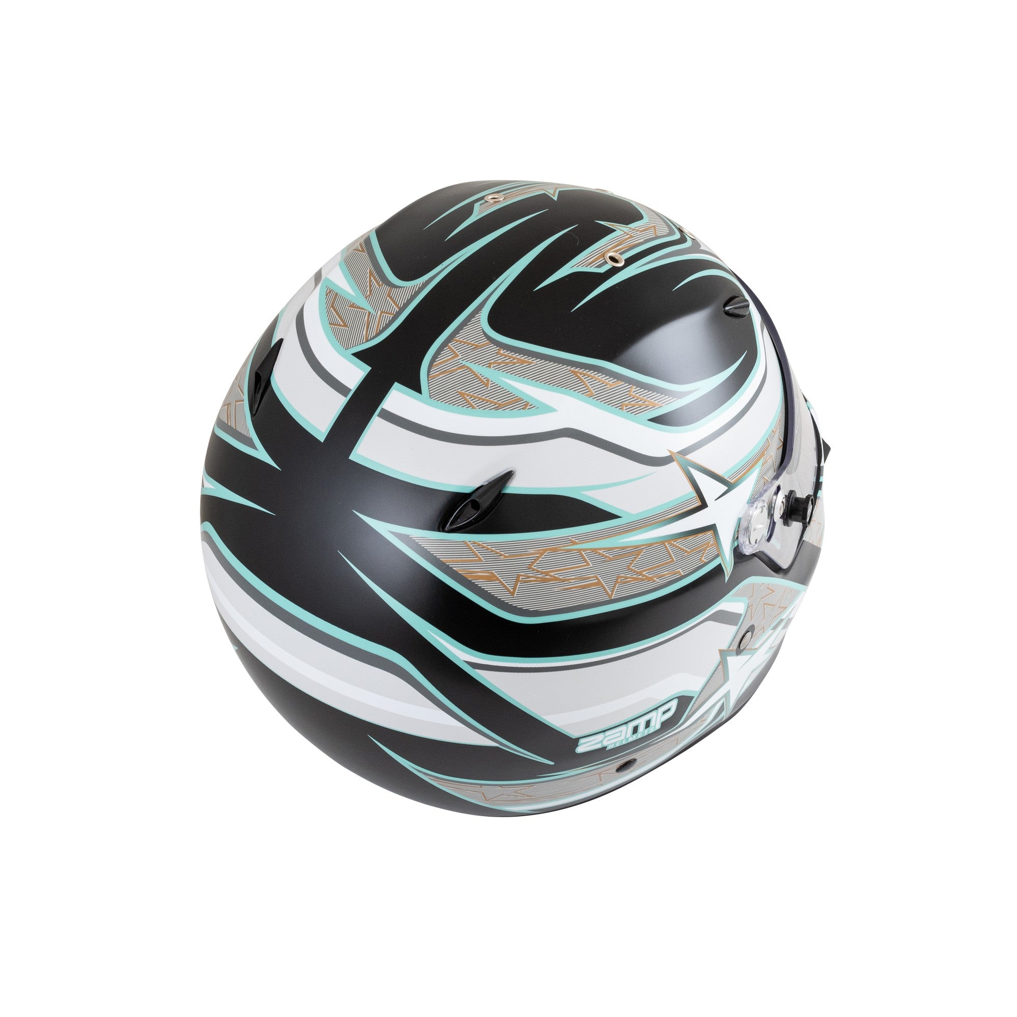 Zamp ZR 72 Graphic Racing Helmet - FIA8859-2015 & Snell SA2020 Certified - Made in Italy - Perfect for Motorsports, Track Days & High-Speed Racing
