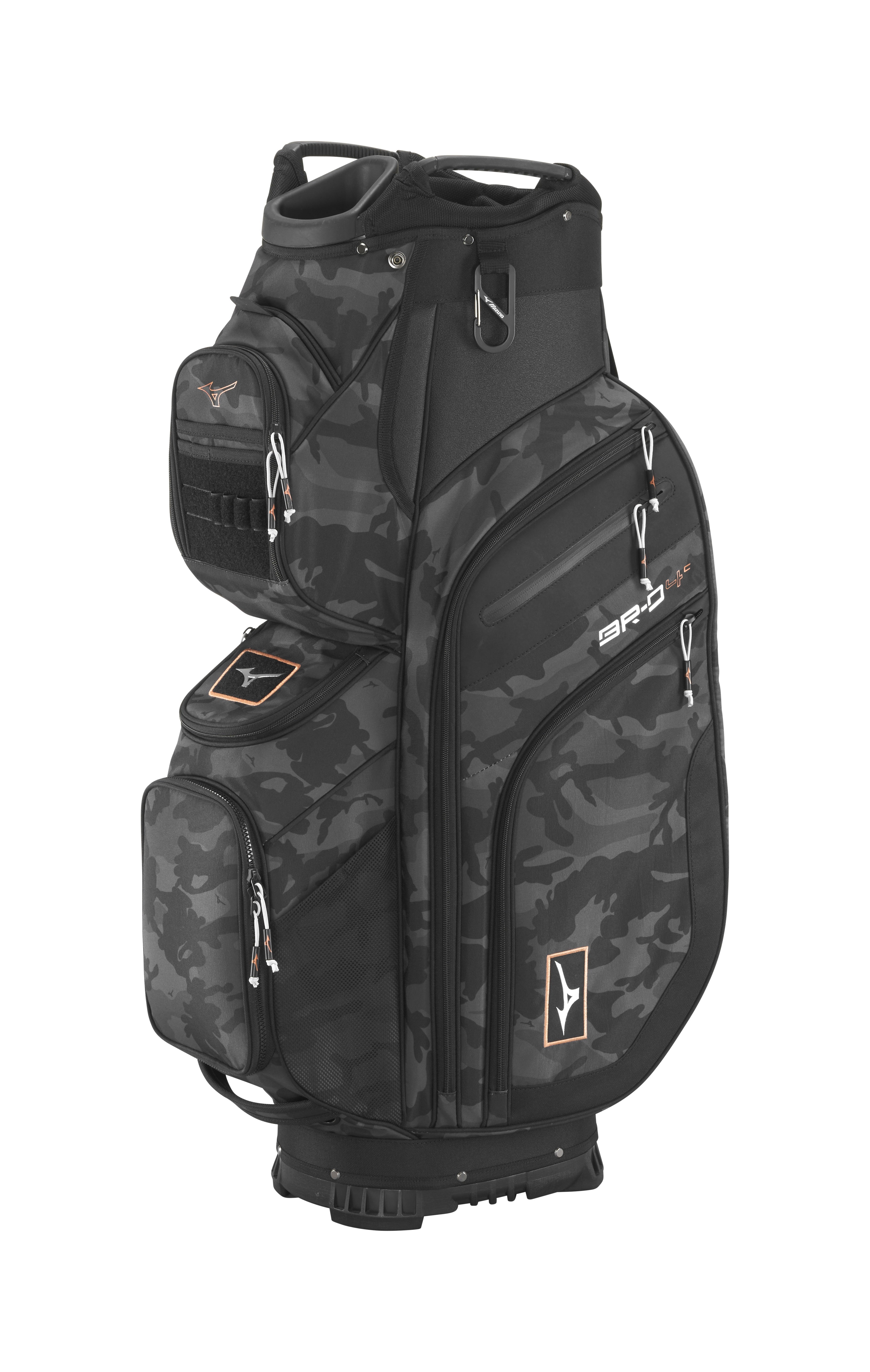 Mizuno BR D4 Golf Cart Bag 2024 - Premium Stand Bag for Golfers with 14-Way Divider - Perfect for Golf Courses, Driving Ranges & Tournaments