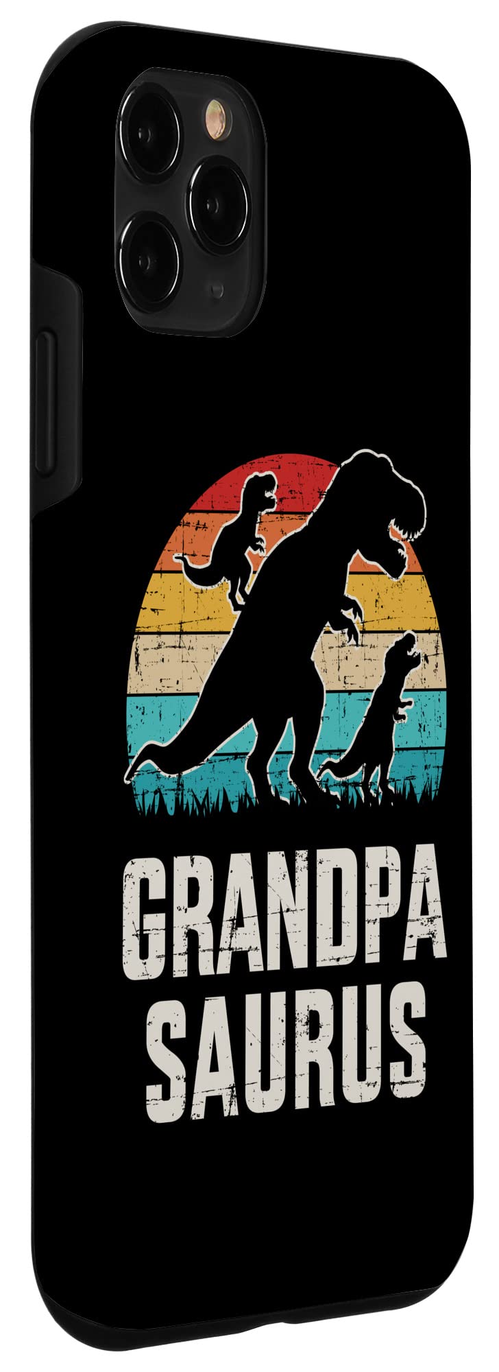 iPhone 11 Pro Case - Vintage Dinosaur Design for Grandpa | Father's Day Gift | Shockproof Protective Cover for Daily Use & Travel