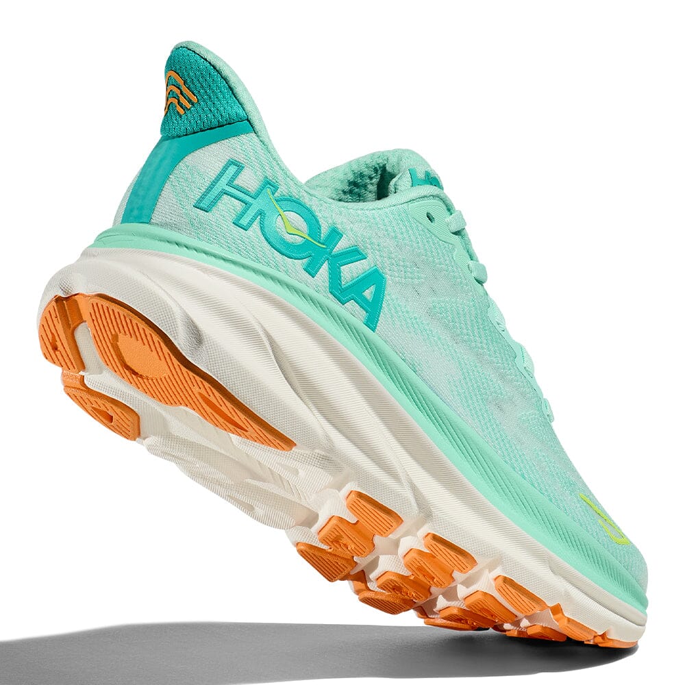 Hoka Women's Clifton 9 Running Shoes - Lightweight Cushioned Sneakers for Road Running, Jogging & Gym Workouts | Perfect for Marathon Training & Everyday Comfort