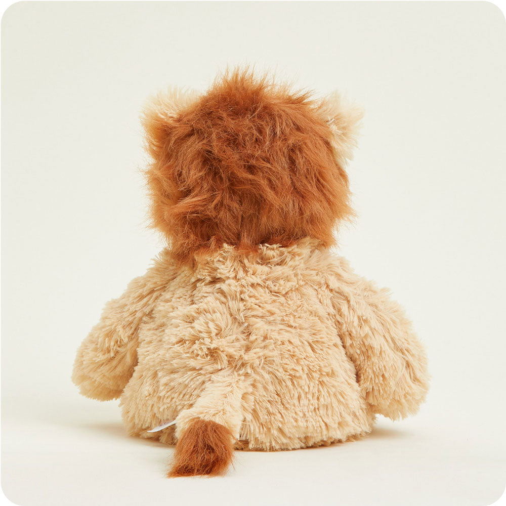 Weighted Heated Lion Stuffed Animal - Warmies Plush Toy for Kids & Adults | Anxiety Relief, Stress Relief & Comfort | Perfect for Bedtime, Relaxation & Cold Weather