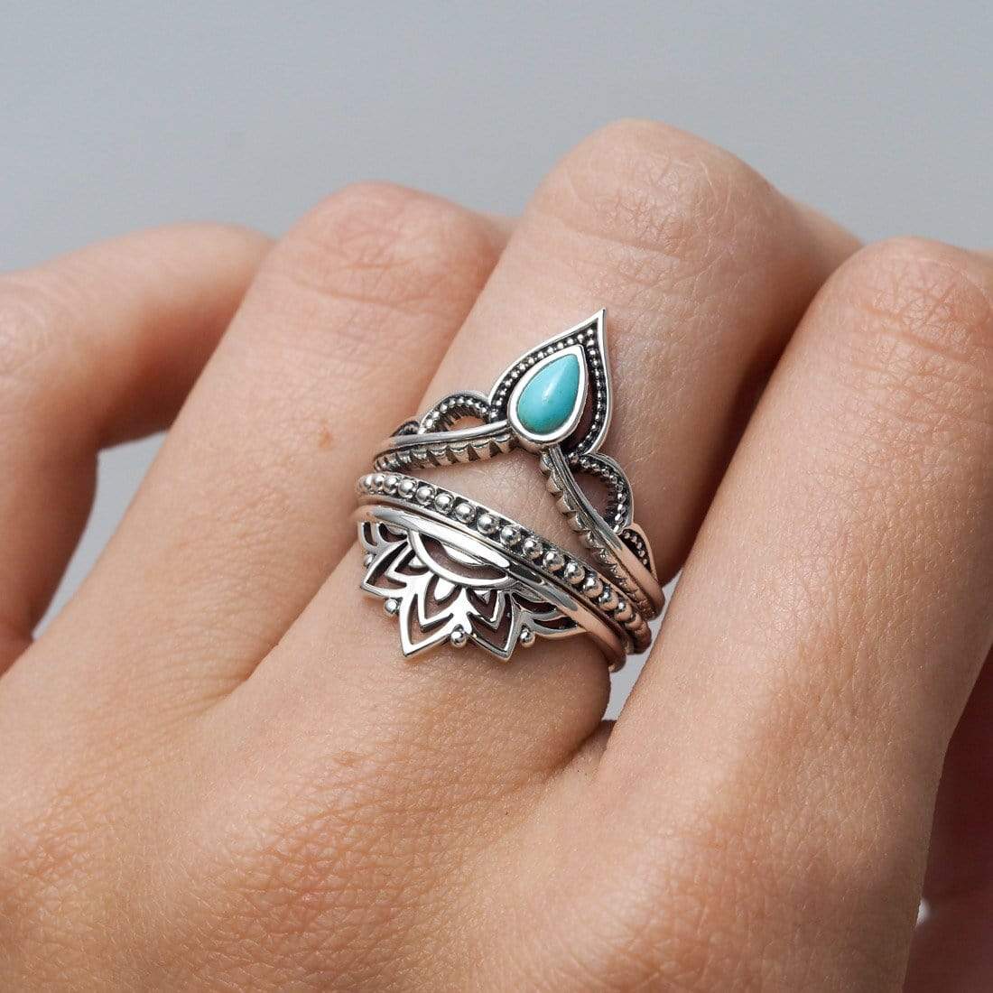 Elegant Beaded Stacker Rings for Women - Dainty Boho Jewelry for Layering & Everyday Wear - Perfect for Stacking, Gifts & Special Occasions