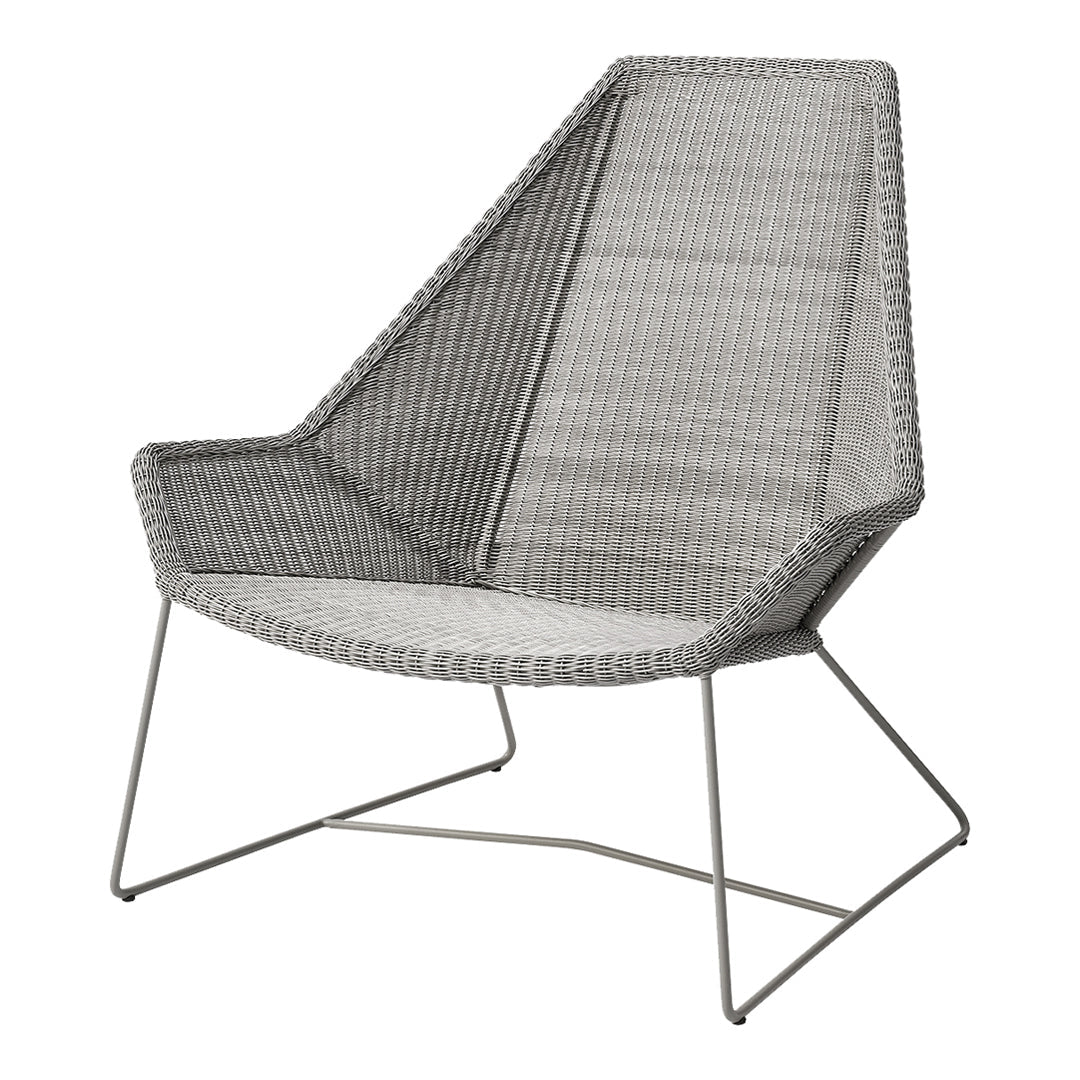 Breeze Highback Chair - Comfortable Outdoor Patio Furniture for Relaxing in Garden, Poolside or Backyard