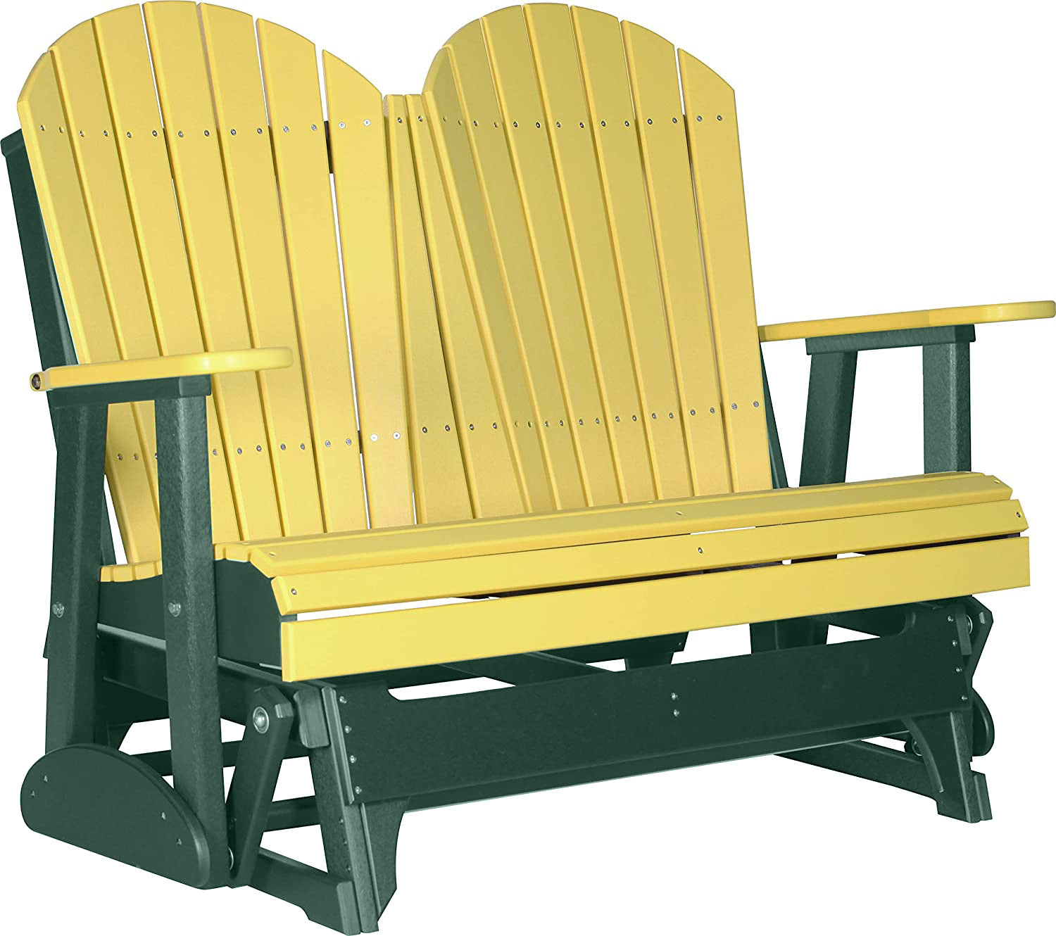 Yellow on Green