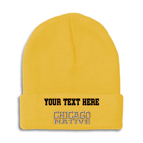 Yellow Personalized Text Here