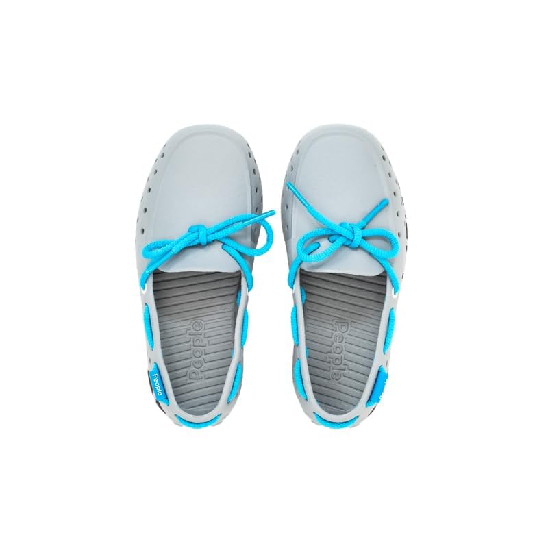 **People Footwear Kids' Boat Shoes - Lightweight Waterproof Slip-On Loafers for Boys & Girls | Non-Slip Comfort for Beach, Pool & Outdoor Activities**