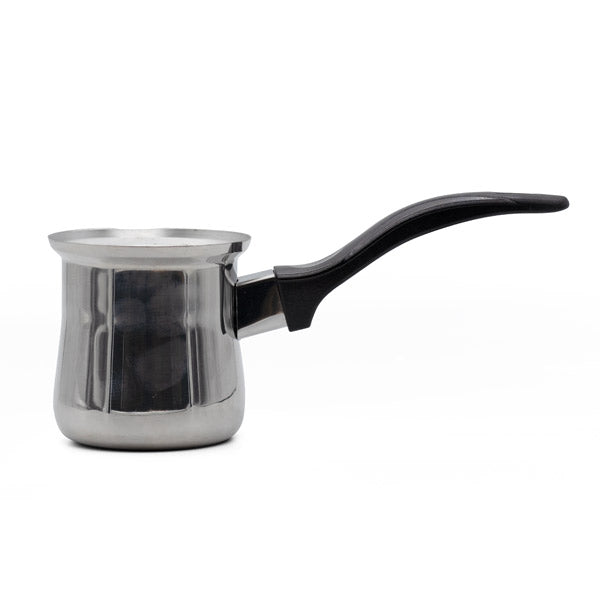 Premium Turkish Cezve Coffee Pot - Stainless Steel Ibrik for Authentic Turkish Coffee - Perfect for Home Brewing, Camping & Gift Giving