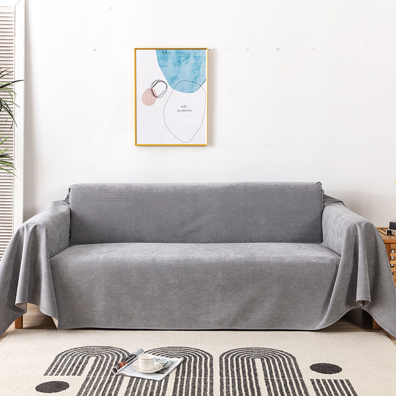 Arely Waterproof Durable Sofa Couch Cover Blanket - Soft Stretchable Furniture Protector for Pets, Kids & Spills - Perfect for Living Room, Bedroom, and Office Use