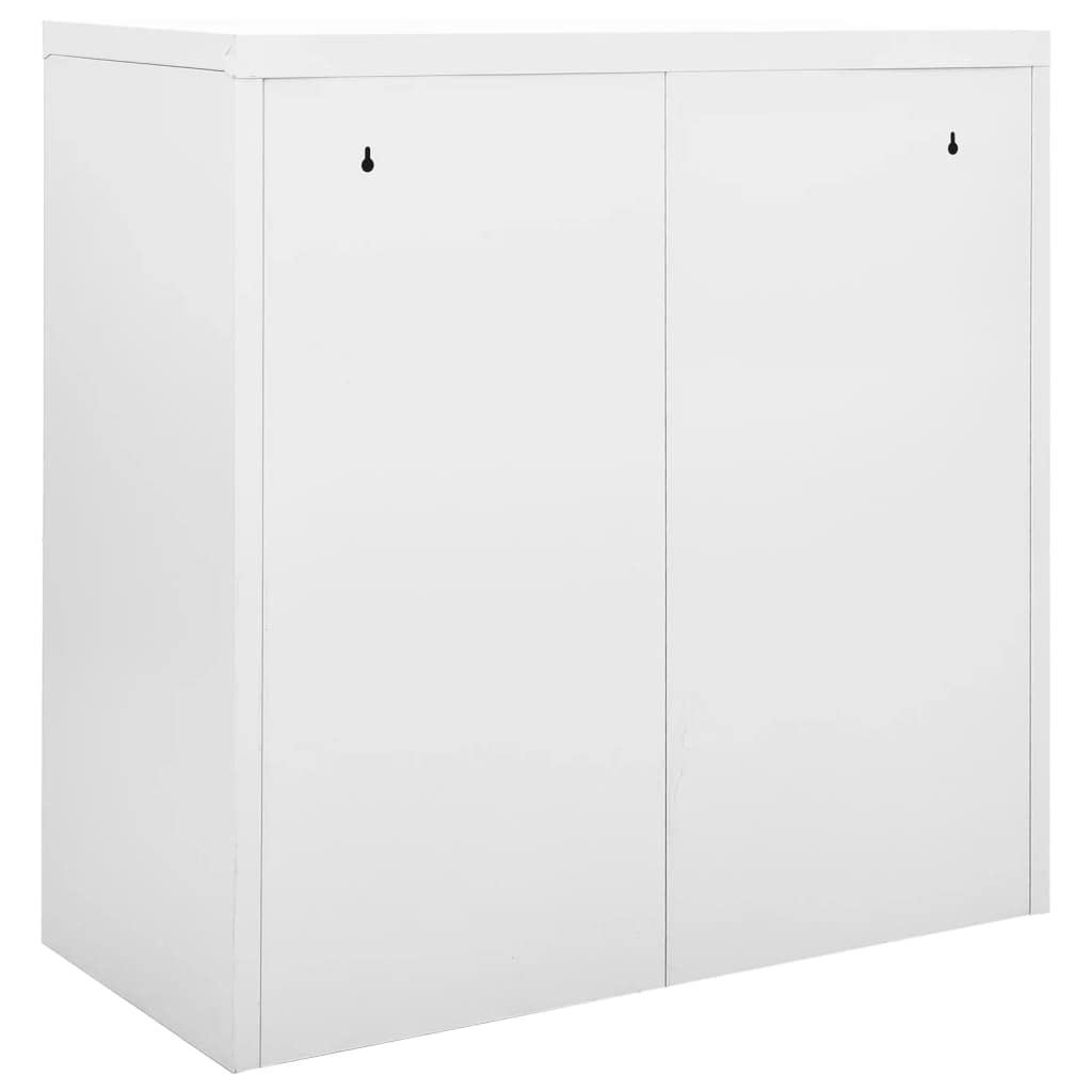 Steel Storage Cabinet with Shelves - 35.4
