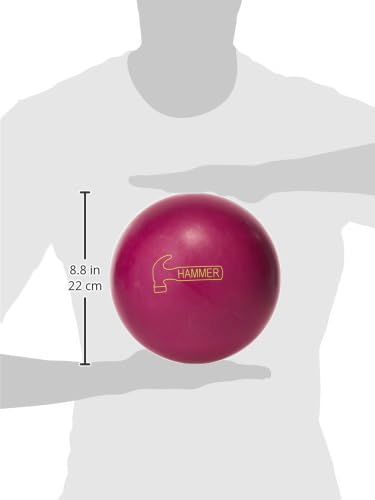 Brunswick Hammer 3D Offset Bowling Ball 12lb - Premium Performance for League & Tournament Play
